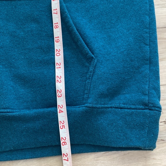 Danskin Womens XL Blue Teal Sweatshirt with Front Pocket Pullover. So cozy. - Picture 11 of 12